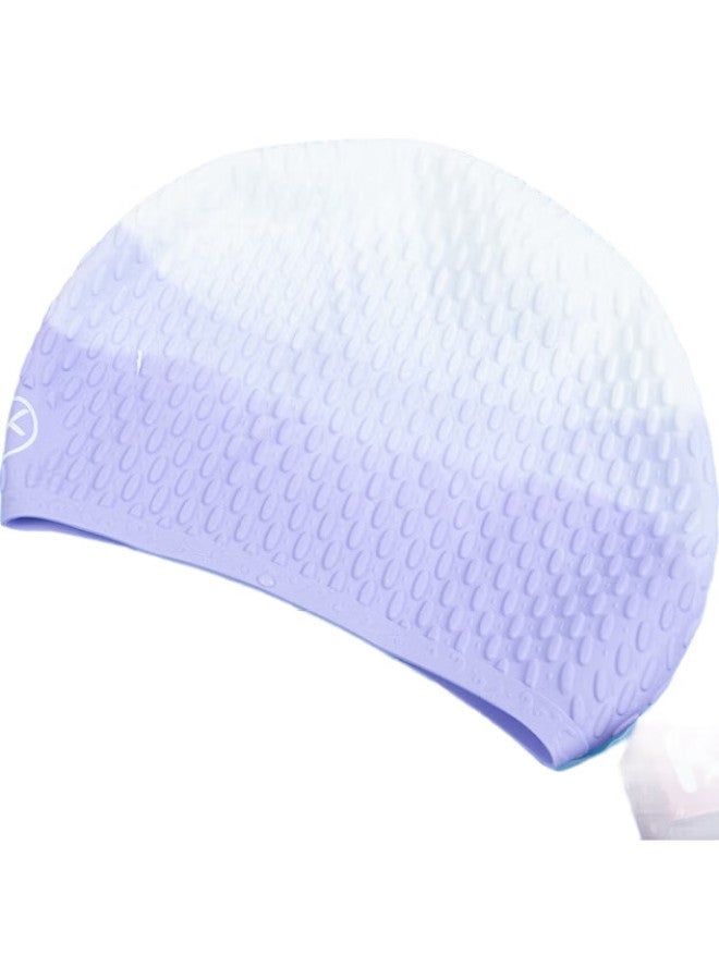 ZOKE Adult Silicone Swimming Cap Waterproof Professional Gradient Water Drop Cap 624503211-3 - Image 1