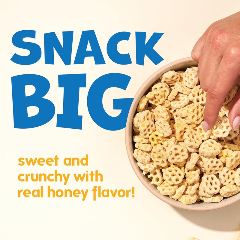 Post Honeycomb Cereal - Honey Flavored Sweetened Corn and Oat Cereal, 19 OZ Family Size Box - Image 5