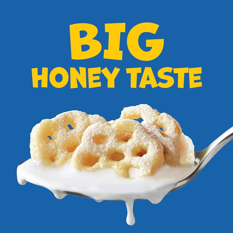 Post Honeycomb Cereal - Honey Flavored Sweetened Corn and Oat Cereal, 19 OZ Family Size Box - Image 4