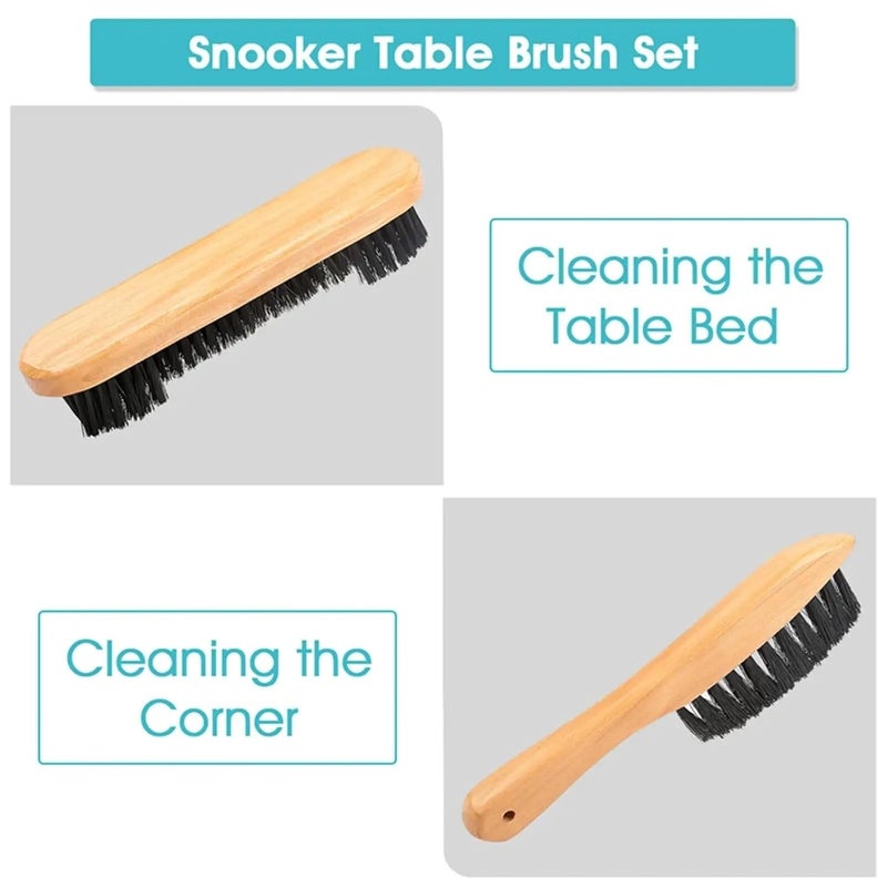 JBB Snooker and Pool Table Cleaning Brush 9 Inches with Cushion Brush - Image 4