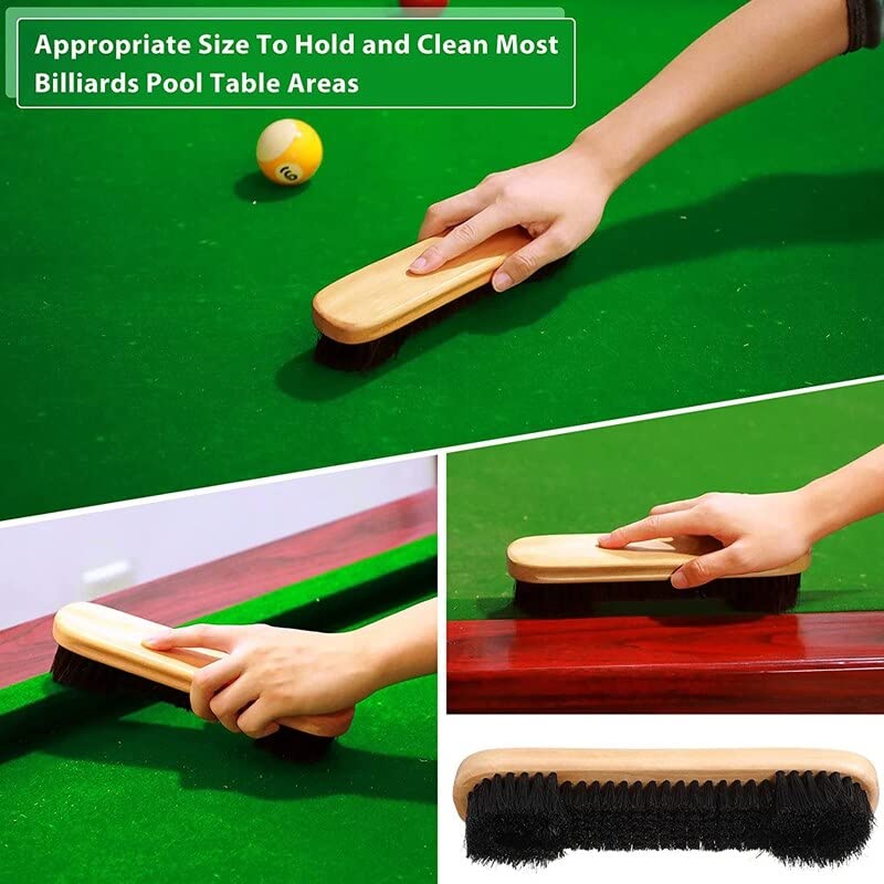 JBB Snooker and Pool Table Cleaning Brush 9 Inches with Cushion Brush - Image 3