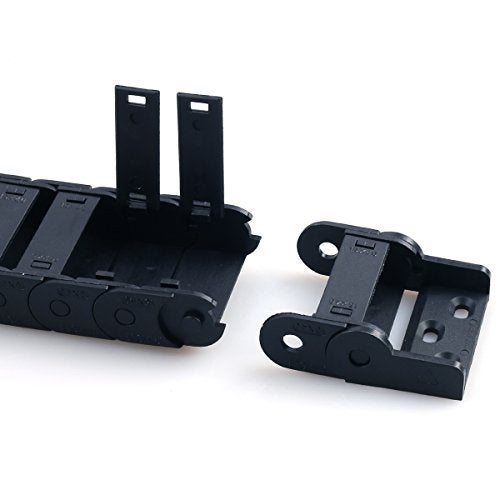 URBEST Cable Drag Chain, 15 x 40mm Towline Wire Carrier 1 M/ 3.3Ft Plastic Semi Enclosed Machine Tool (15x40mm) - Image 3