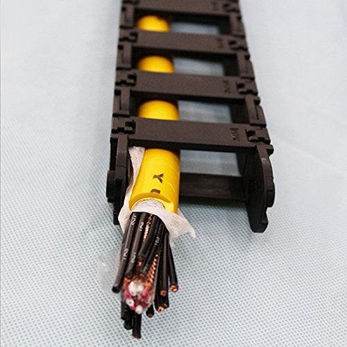 URBEST Cable Drag Chain, 15 x 40mm Towline Wire Carrier 1 M/ 3.3Ft Plastic Semi Enclosed Machine Tool (15x40mm) - Image 5