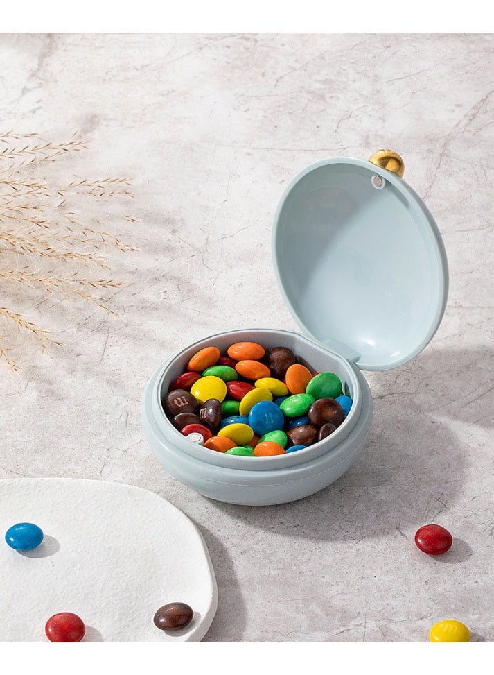 HOMESTAR Portable & Airtight Storage Organizer | Premium ABS+AS+Silicone Triple-Layer Construction | Moisture-Proof & Light-Blocking Design | Detachable Compartments With Magnetic Lock | Ideal For Coffee/Tea/Snacks | Customizable Dividers | Food-Grade Safe Material | For Home & Travel Use - Image 1