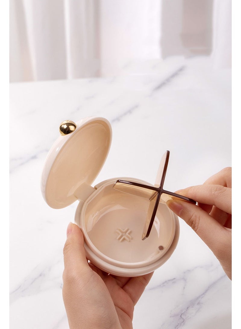 HOMESTAR Portable & Airtight Storage Organizer | Premium ABS+AS+Silicone Triple-Layer Construction | Moisture-Proof & Light-Blocking Design | Detachable Compartments With Magnetic Lock | Ideal For Coffee/Tea/Snacks | Customizable Dividers | Food-Grade Safe Material | For Home & Travel Use - Image 5