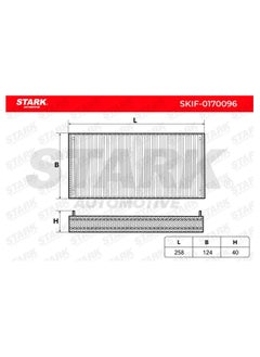 Stark STARK - POLLEN FILTER / CABIN FILTER FOR MERCEDES - 2108301018 / 2108300018  - Image 2