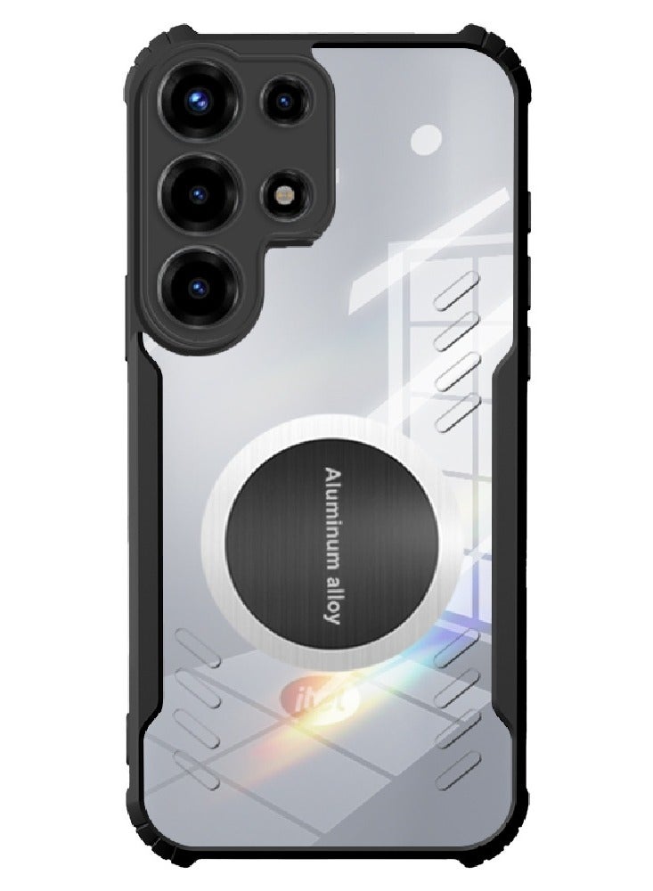 cherosin Cherosin Magnetic Cooling Phone Case For Itel S26 Ultra Magnetic Suction Car Phone Cover With Cooling And Anti Drop Function Proof And Phone Cover Case Material: Thermoplastic Polyurethane