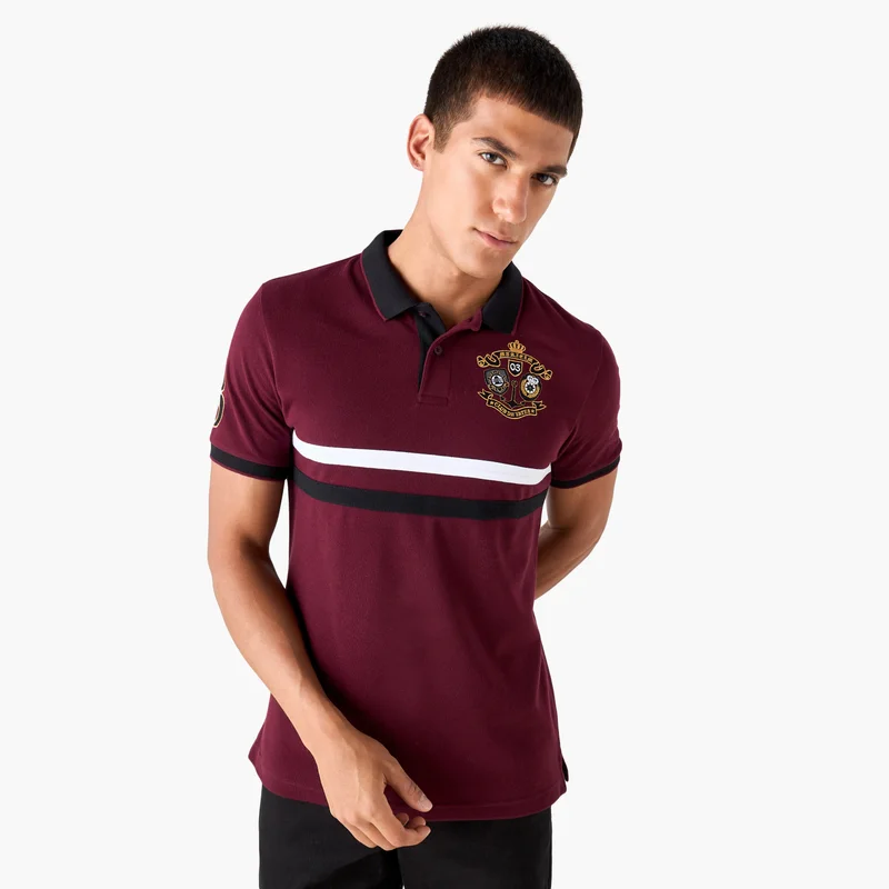 Splash FAV Embroidered Polo T-shirt