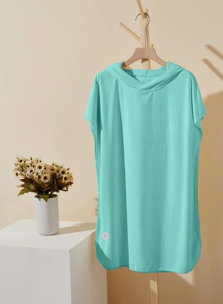 آر جيه روب استحمام اطفال - تركواز - RJ - Image 1