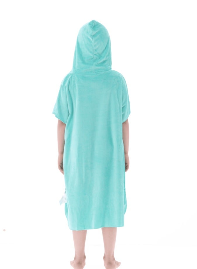 آر جيه روب استحمام اطفال - تركواز - RJ - Image 4