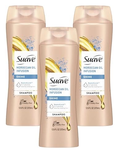 Suave Professionals Shine Shampoo Moroccan Infusion 126 oz Pack of 3