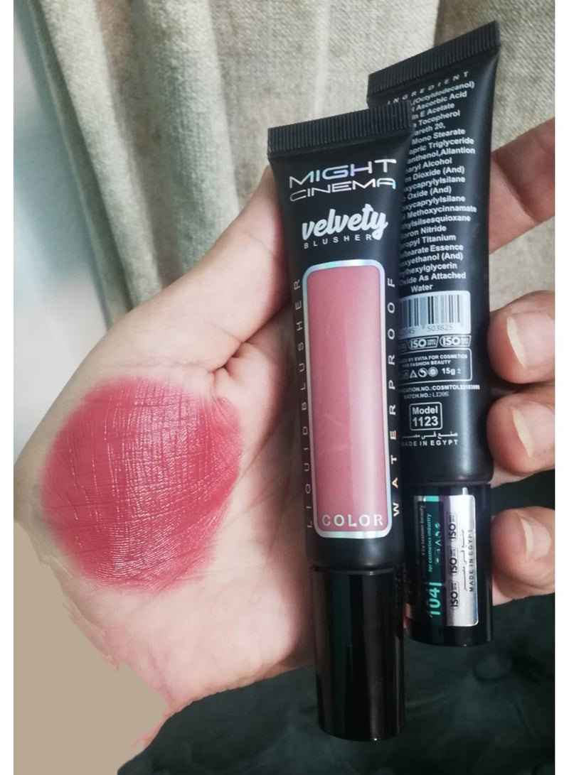 Might Cinema Waterproof liquid blusher 15 grams from new Might Cinema 104 - Image 1