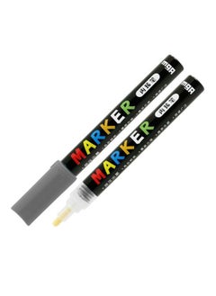 M&G Dark Grey Acrylic Marker 2mm  - Image 1