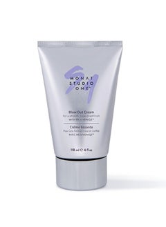 monat Studio One Blow Out Cream Anti Frizz Hair Care/Hair Cream Helps Smooth And Soften Hair While Using Heat Hair Styling Products. Thermal/Heat Protectant For Hair Net Wt. 118 Ml / 4 Fl. Oz.  - Image 1