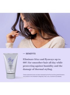 monat Studio One Blow Out Cream Anti Frizz Hair Care/Hair Cream Helps Smooth And Soften Hair While Using Heat Hair Styling Products. Thermal/Heat Protectant For Hair Net Wt. 118 Ml / 4 Fl. Oz.  - Image 4