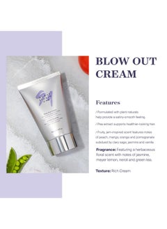 monat Studio One Blow Out Cream Anti Frizz Hair Care/Hair Cream Helps Smooth And Soften Hair While Using Heat Hair Styling Products. Thermal/Heat Protectant For Hair Net Wt. 118 Ml / 4 Fl. Oz.  - Image 5