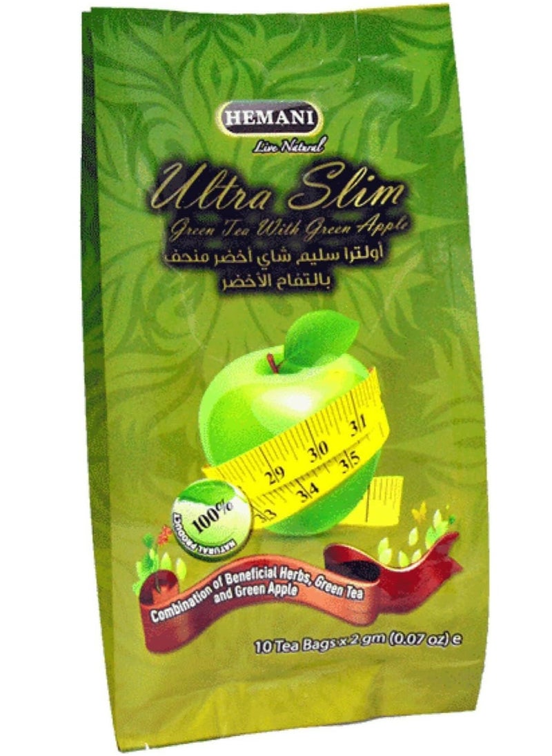 Green tea for slimming, Ultra Slim with green apple - pzsku/ZA7404F657931CDECC919Z/45/_/1729470725/a871e7ce-dc38-4086-8560-99f7554c339f