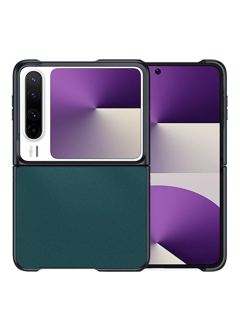 Compatible with Huawei Pura X (2025) Protective Shockproof  Case Ultra Thin Carbon Fiber Texture Leather Phone Cover for Pura X