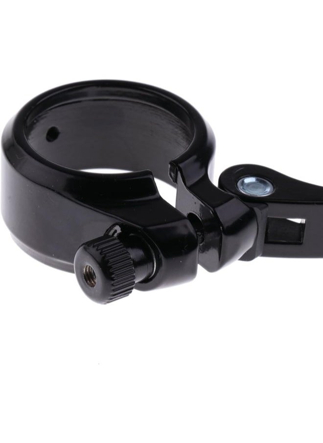 silvercnc 40mm Aluminum Road Mountain Bike Seat Post Clamp Quick Release Lock Collar  - Image 1