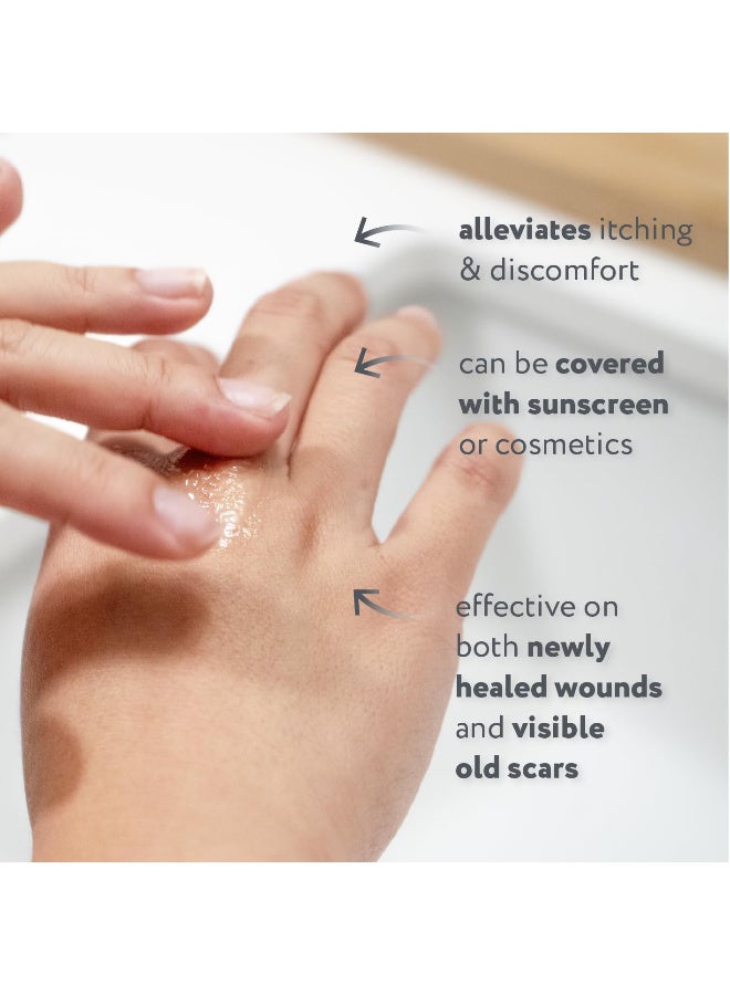 scaraway Silicone Scar Gel, Helps Improve Size, Color & Texture of Hypertrophic & Keloid Scars from Injury, Burns & Surgery, Water Resistant, 10g (0.35 Oz) - Image 4