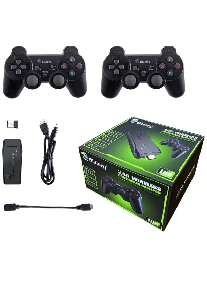 Generic ELTERAZONE 4k smart video game tv stick,video game consoles,10,000 games 32/64gb retro classic gamin 2.4g wireless gamepads controller (64g,10000+ games)  - Image 1