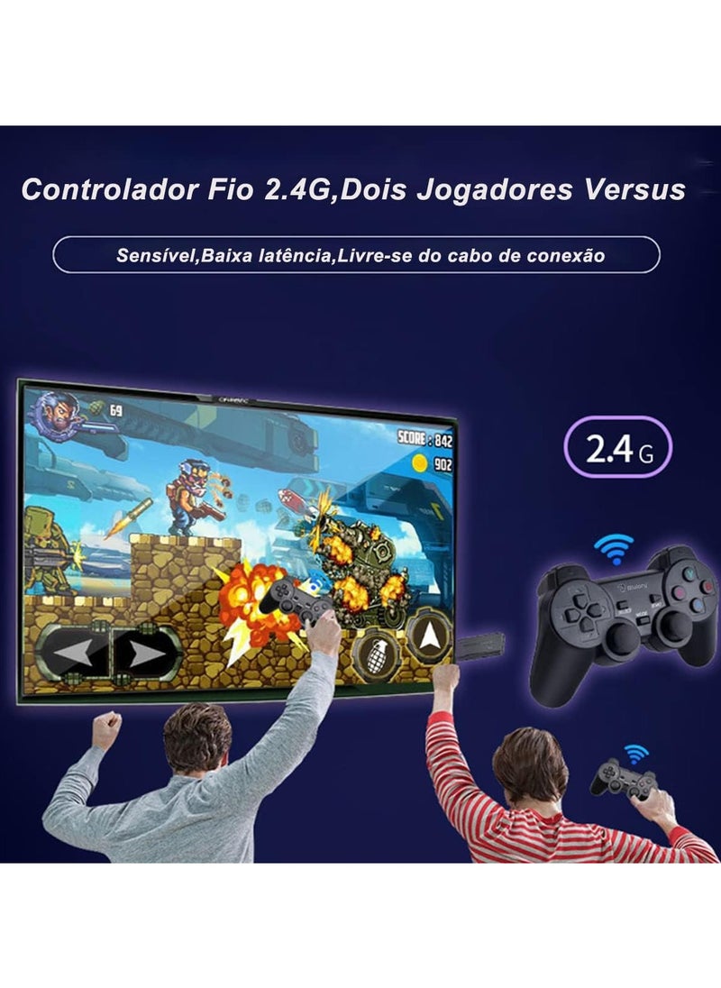 Generic ELTERAZONE 4k smart video game tv stick,video game consoles,10,000 games 32/64gb retro classic gamin 2.4g wireless gamepads controller (64g,10000+ games)  - Image 3
