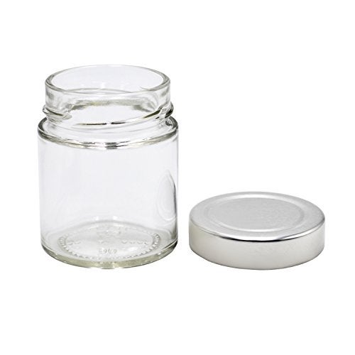U-Pack 12 pieces of 5oz Glass Spice Bottles Spice Jars with Silver Metal Lids by U-Pack - Image 2