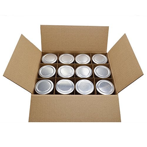 U-Pack 12 pieces of 5oz Glass Spice Bottles Spice Jars with Silver Metal Lids by U-Pack - Image 4