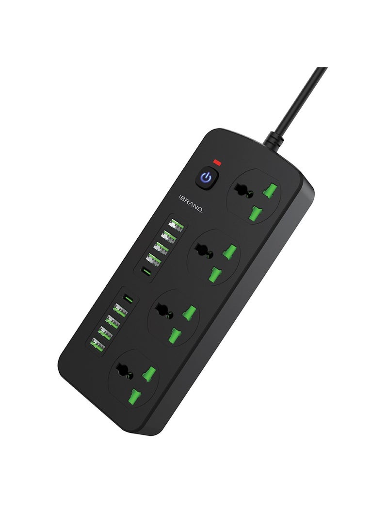 أي براند محول تمديد طاقة 3000 واط مع مخرجات 8USB و2PD  - Image 1