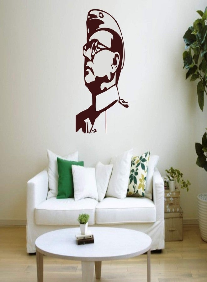 Asmi Collections Indian Patriot Subhash Chandra Bose Wall Stickers - Image 1