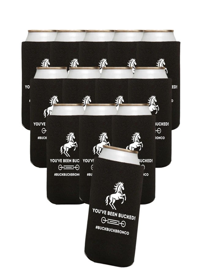 Lashicorn You've Been Bucked Can Cozie Holder | Bulk 20 Pack | Collapsible Foam Can Cozie Holder | Buck Buck Bronco | #BuckBuckBronco #BuckYeah - Image 3