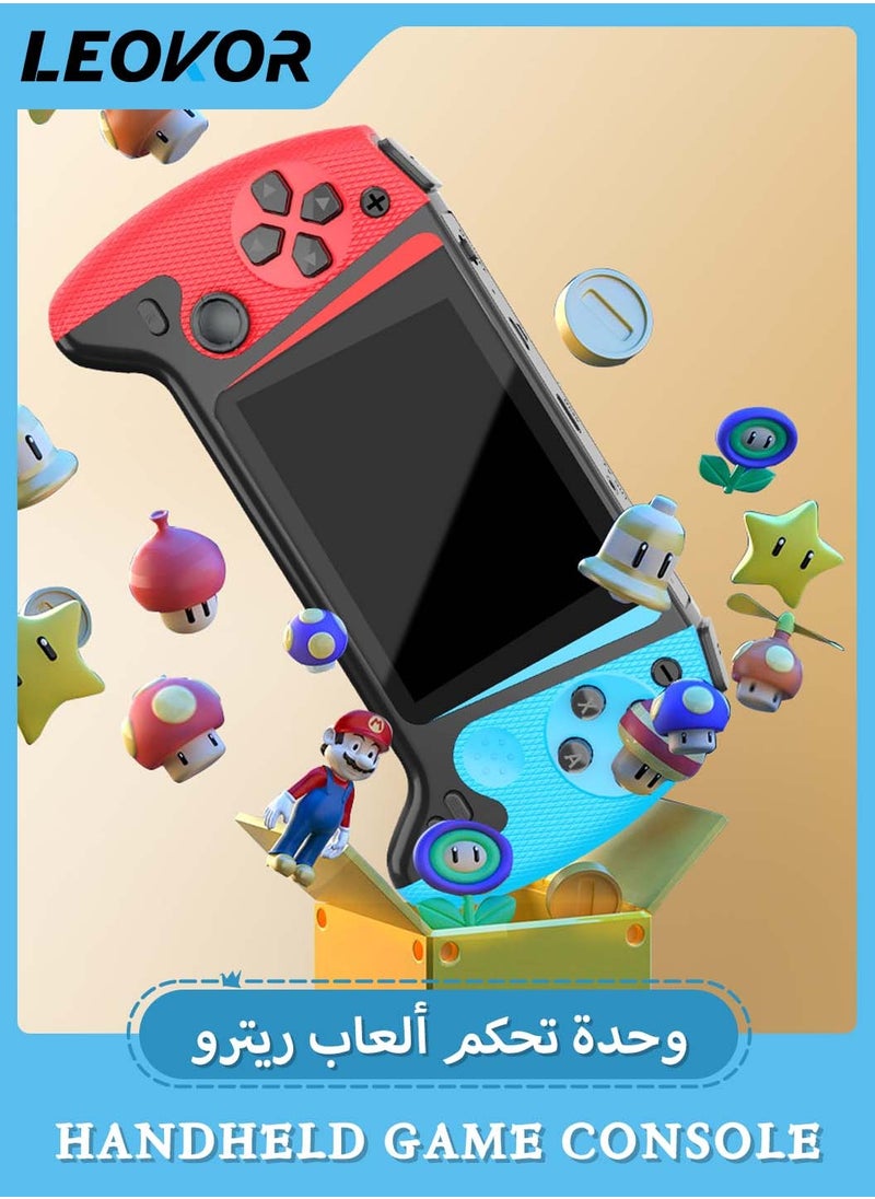 HD Handheld Retro Gaming Console,Handheld Game Console Built-in 500+ Classic Games,3.5-inch Screen,for Family Recreation Arcade Gaming System
