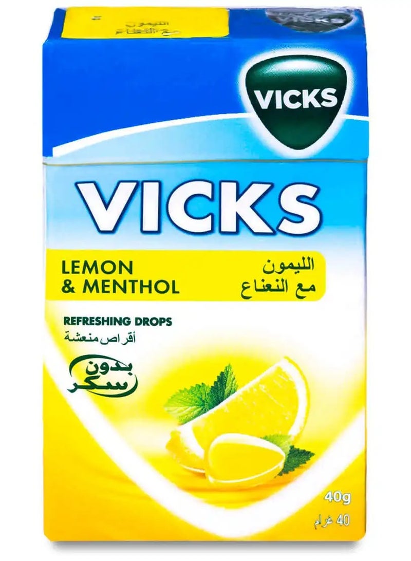 فكس باقة من عبوتين فيكس أقراص ترطيب وتطهير الحنجرة بالليمون والمنثول 40 جم - Image 2