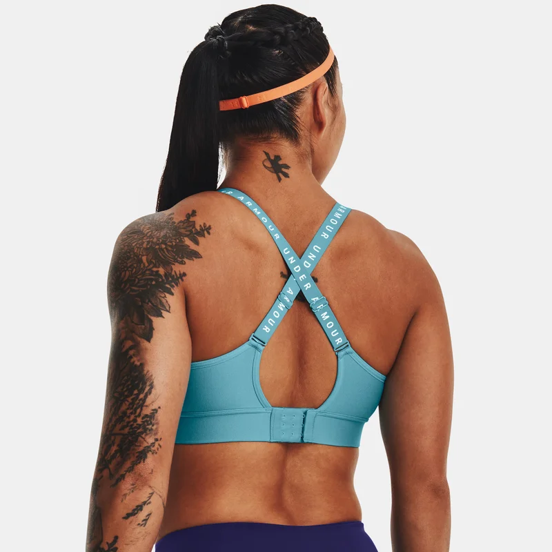 UNDER ARMOUR Women's Infinity Mid Covered Medium-Support Training Sports Bra