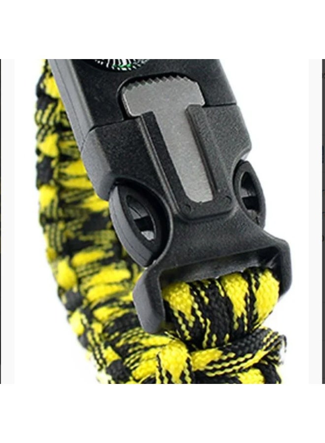 Multi-purpose survival bracelet with descriptive link – an emergency camping and adventure tool - Image 5