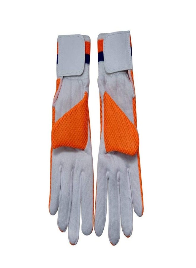 ASC قفازات داخلية لحراسة المرمى من ASC للكريكيت - قفازات قطنية مبطنة، شبكة إسفنجية، مقاس قياسي - Image 3