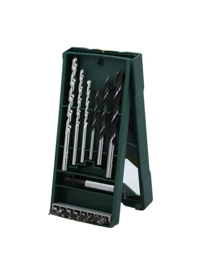 بوش طقم مفكات ومثقاب X-Line صغير مكون من 15 قطعة باللونين الفضي والأسود JE2 607 019 579 - Image 2