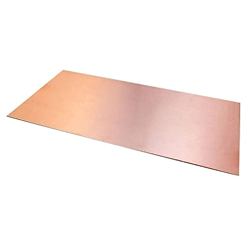 A.Leaf ALEAF Pure 99.9% Copper Plate for Making Structured Water 3.5 X 8 inches - 0.5mm (For 10 liters) - Copper sheet - Image 1