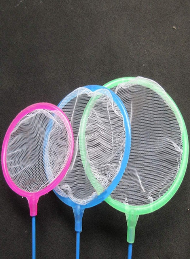 NGe Aquarium Fish Net Small Nylon Fishing Nets with Plastic Handle for Fish Tank(2.8"/3.5"/4.33",Blue,Pink,Green) - Image 4