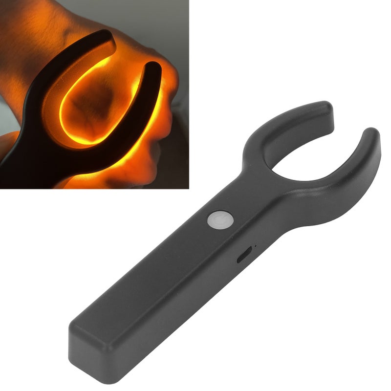 مصباح كاشف الأوردة المحمول بالضوء الإلكتروني (LED) قابل لإعادة الشحن عبر واجهة USB - مراقب ومحدد أوردة الحقن - ضوء أصفر - Image 2