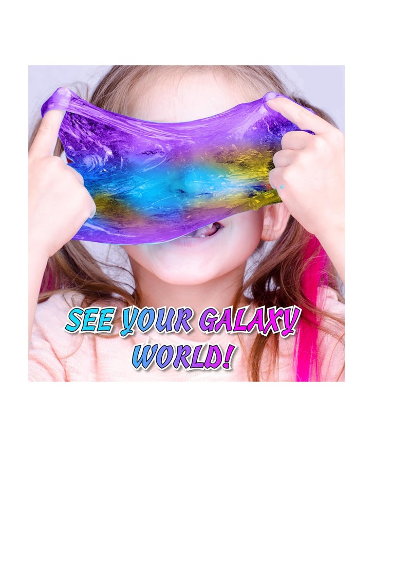 TRASSLE Slime Kit for Kids Boys Girls Ages 7-12, Glow in The Dark Slime Making Set, DIY Butter Slime, Foam Slime, Glimmer Slime, Crunchy Slime, Cloud Slime, Fun Idea Party Crafts - Image 3