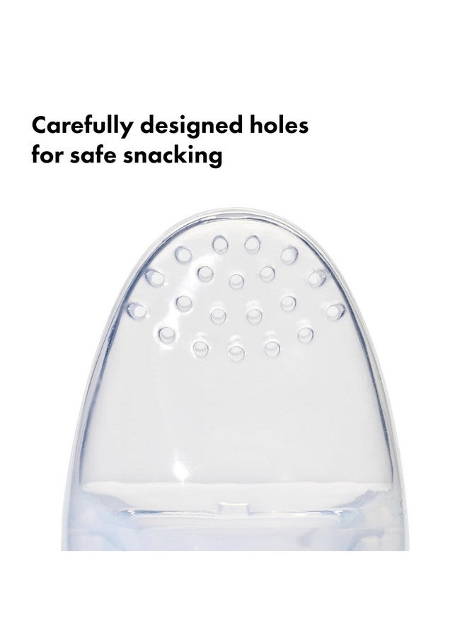 OXO Tot Silicone Self-Feeder 2 Pack - Opal and Dusk - Image 2