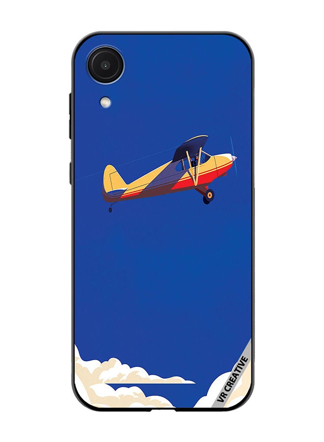 VR CREATIVE Protective Case Cover For Samsung Galaxy A03 Core Airplane Design Multicolour - Image 1
