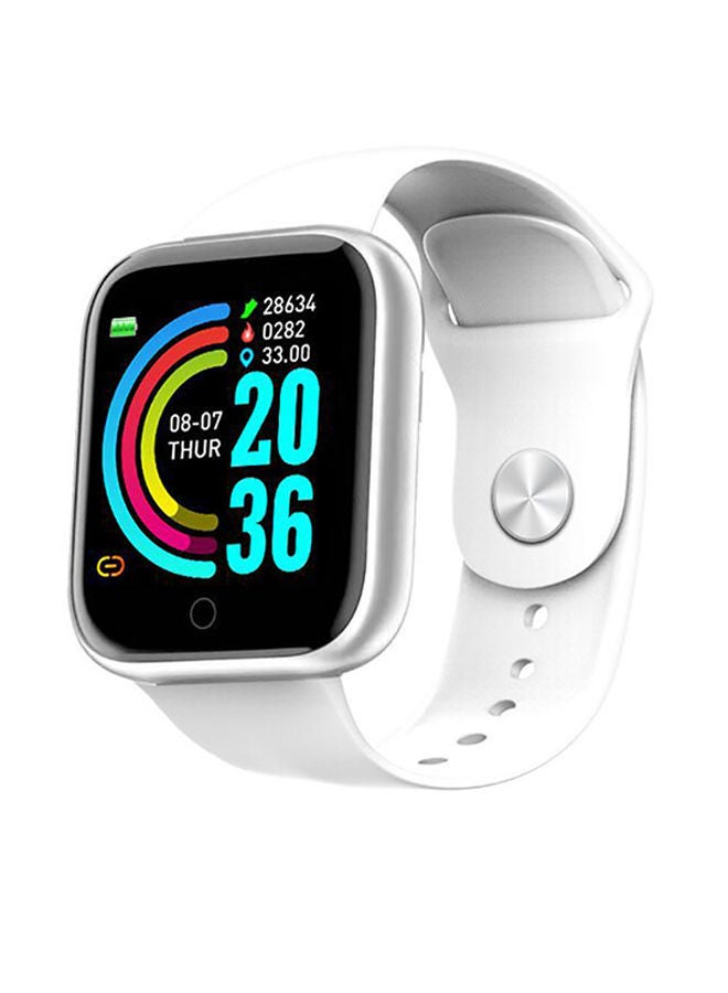 NIBEMINENT Waterproof Sports Smart Bracelet Fitness Tracker White