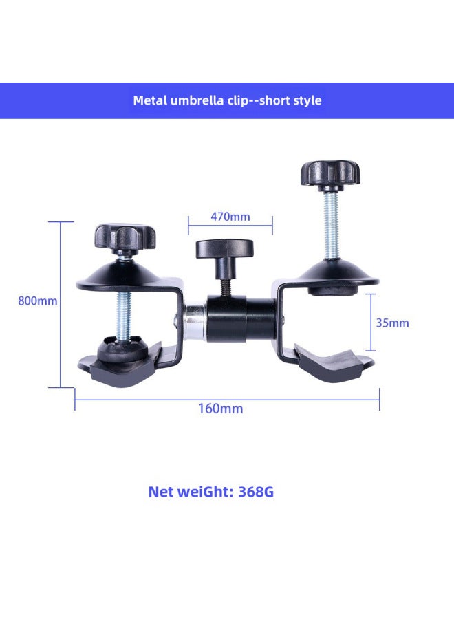 مشبك معدني كروي قوي لتصوير الخلفيات المباشرة - مشبك عالمي متين للكاميرا وسطح المكتب - Image 1