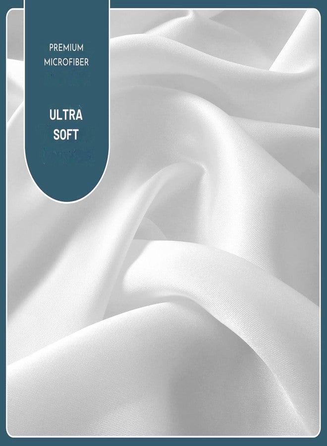 MICROPUFF Microfiber RV Size (48 X 75) Fitted Sheet - Soft and Smooth Allergy Protective Fitted Sheet Only - 95 GSM - (48 X 75 X 12) - Image 3
