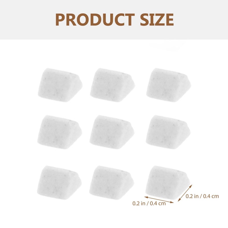 Ceramic Triangle Abrasive 4mm Polishing Media for Rock Tumbling Jewelry Buffing - Image 3