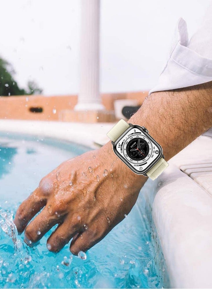 Apple Watch Strap 38mm 40mm 41mm Band Trail Loop Stretchy Soft Nylon Band Adjustable Sports Strap for Apple Watch Series 7/SE/6/5/4/3/2/1 - Image 2