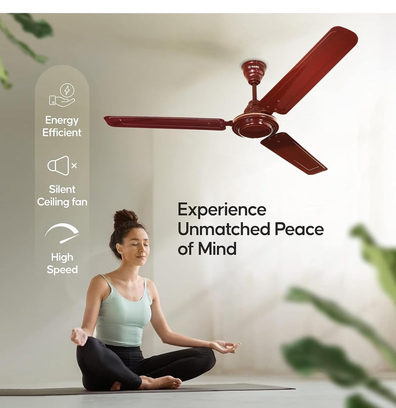 MARC Marc Max Air I 36 INCH I Ceiling Fan Brown  - Image 5