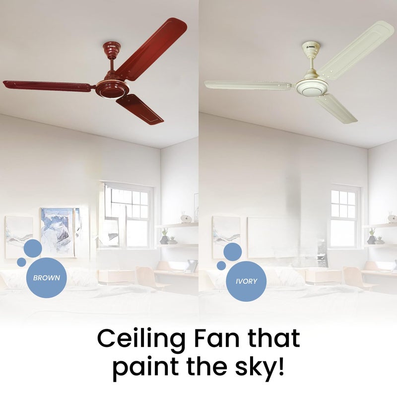 MARC Marc Max Air I 36 INCH I Ceiling Fan Brown  - Image 3